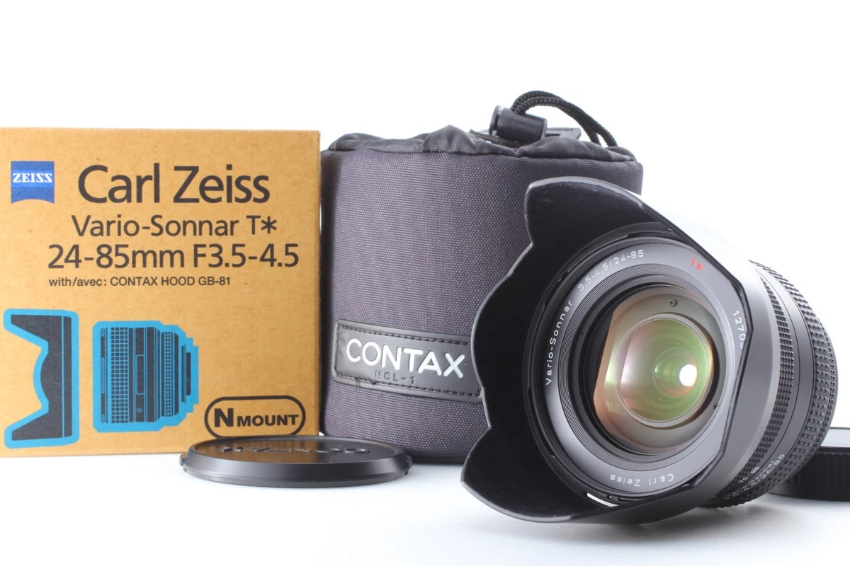 Contax ZEISS Vario-Sonnar T* Camera Lenses f/3.5-4.5 Maximum