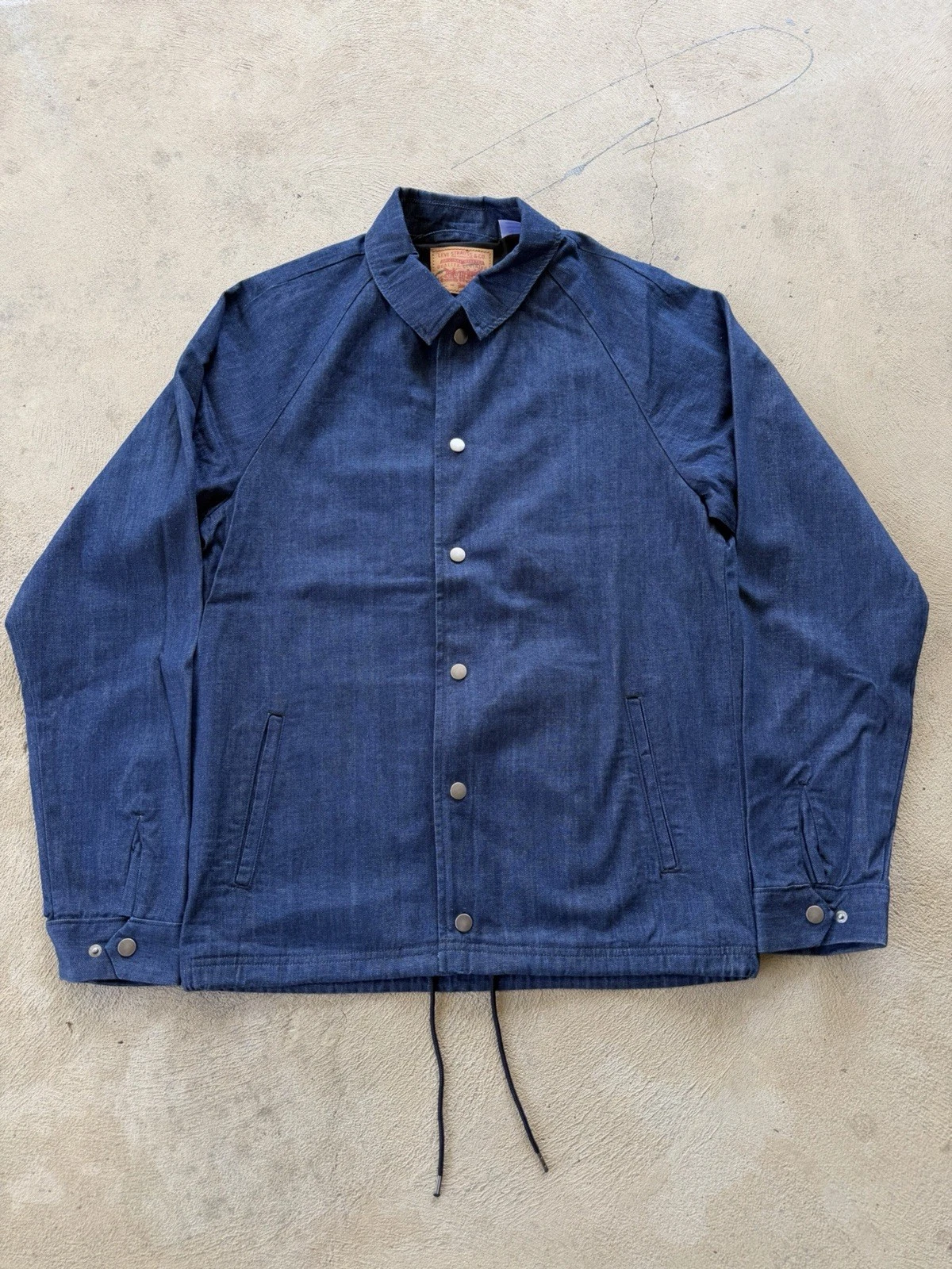 Levis Patta Indigo Denim Jacket Mens Small