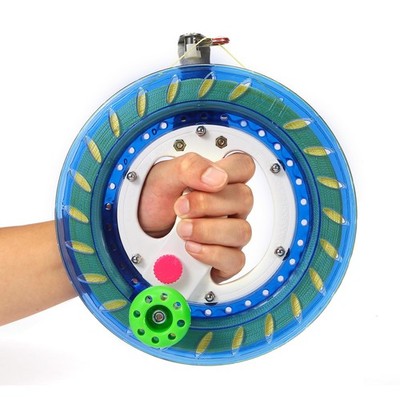 E-TING Kite Reel and Line - 8 Inch Dia with 1000Ft High Strength String, Locking