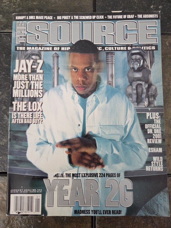 The Source Magazine | Jay-Z | January 2000 | Year 2G Issue