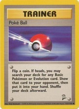 Poke ball - 121/130 - Common - Unlimited Edition PL/MP, English Pokemon Base Set