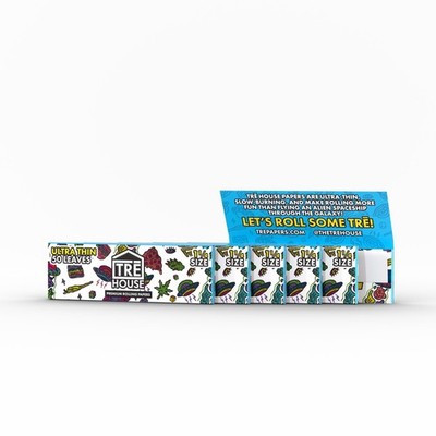 TRE House Papers Premium Rolling Papers 6 Pack 300 Papers (Ultrathin, 1 1/4)