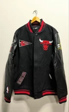 NBA Pro Standard Bulls Varsity Jacket 2XL - Unused Embroidered Logo Streetwear