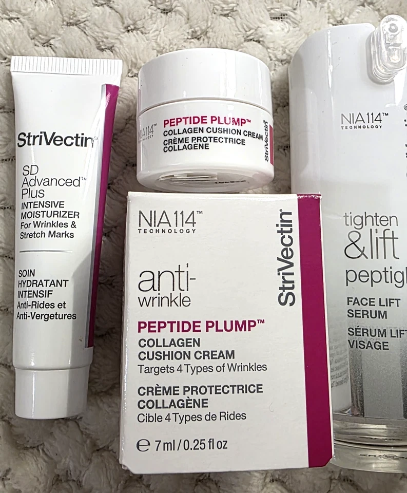 Strivectina ENORME LOTE NOVO 6 peças Peptight Apertar e Elevar Super-C Retinol Sérum Olho - Imagem 2 de 4