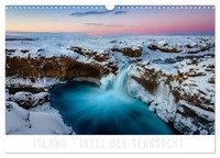 "Calendar 2027 · US Version · Iceland - Island Of Longing (Wall Calendar 2027 17\""
