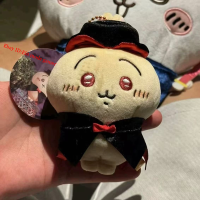Kawaii Chiikawa Vampire Usagi Hachiware Plush Keychain Bag Pendant