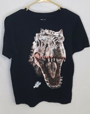 Gap Kids Jurassic World T Rex Black T-Shirt Size XXL