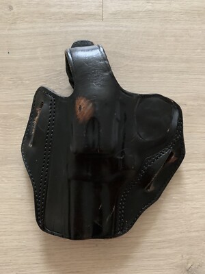 DeSantis Gunhide 001 Thumb Break Scabbard Belt Holster Lef Hand Black S&W N...