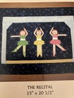 THE RECITAL ~ MH Designs ~ Ballet; little ballerinas ~ Quilt Pattern 15 x 20.5 — photo 2