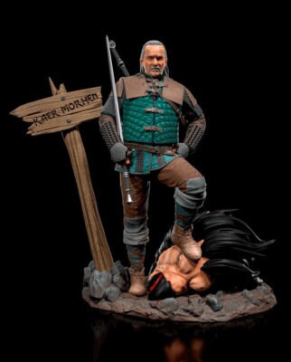 Vesemir - The Witcher - 3D gedruckte Resin Figur - Videospiele - unbemalt