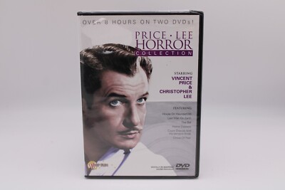 Vincent Price and Christopher Lee Horror Collection 2-DVDs NEW