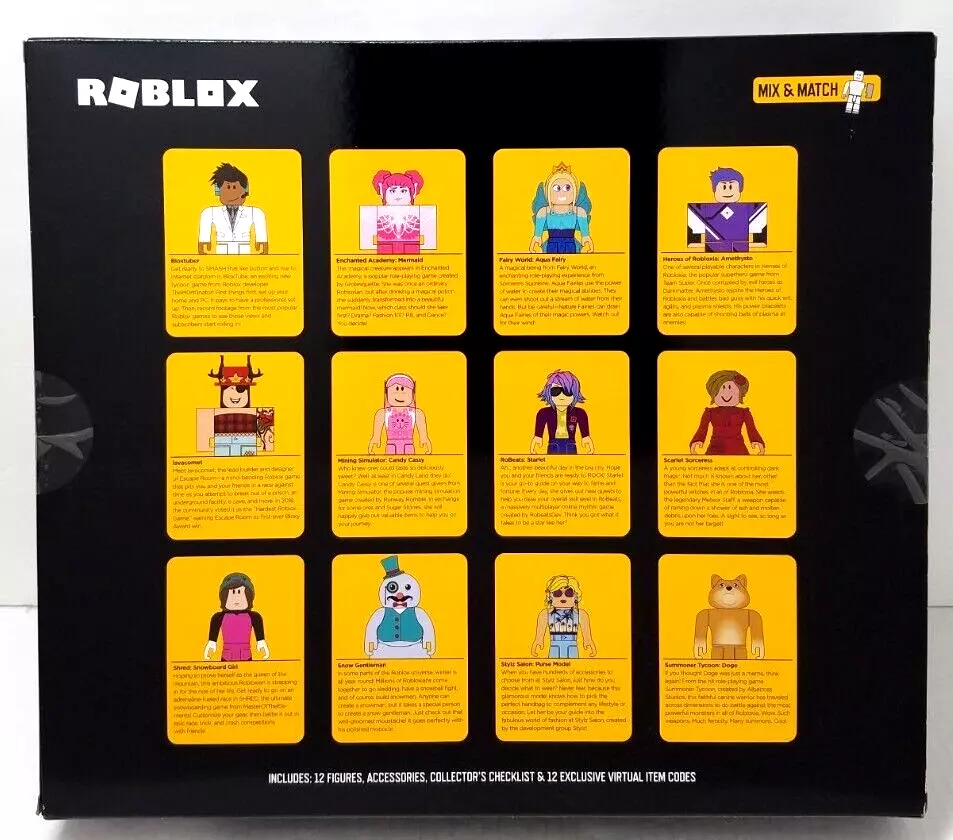 Toy Partner - Roblox Celebrity Pack: Conjunto de Figuras e Acessórios  (Vários modelos) ㅤ, ROBLOX