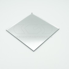 Lastra plexiglass specchio argento pannello su misura 3 mm
