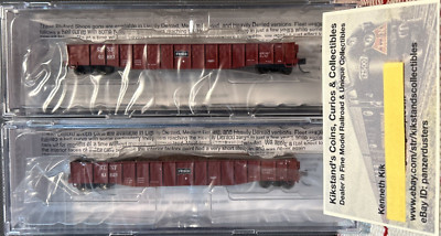 Bluford N Runner Lot of 2 Frisco SL-SF Lightly Dented 52' Mill Gondolas -New!