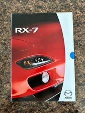 RARE JDM 2000 Mazda RX-7 RX7 FD3S Type RS Type R Type RB S/4AT Brochure Catalog