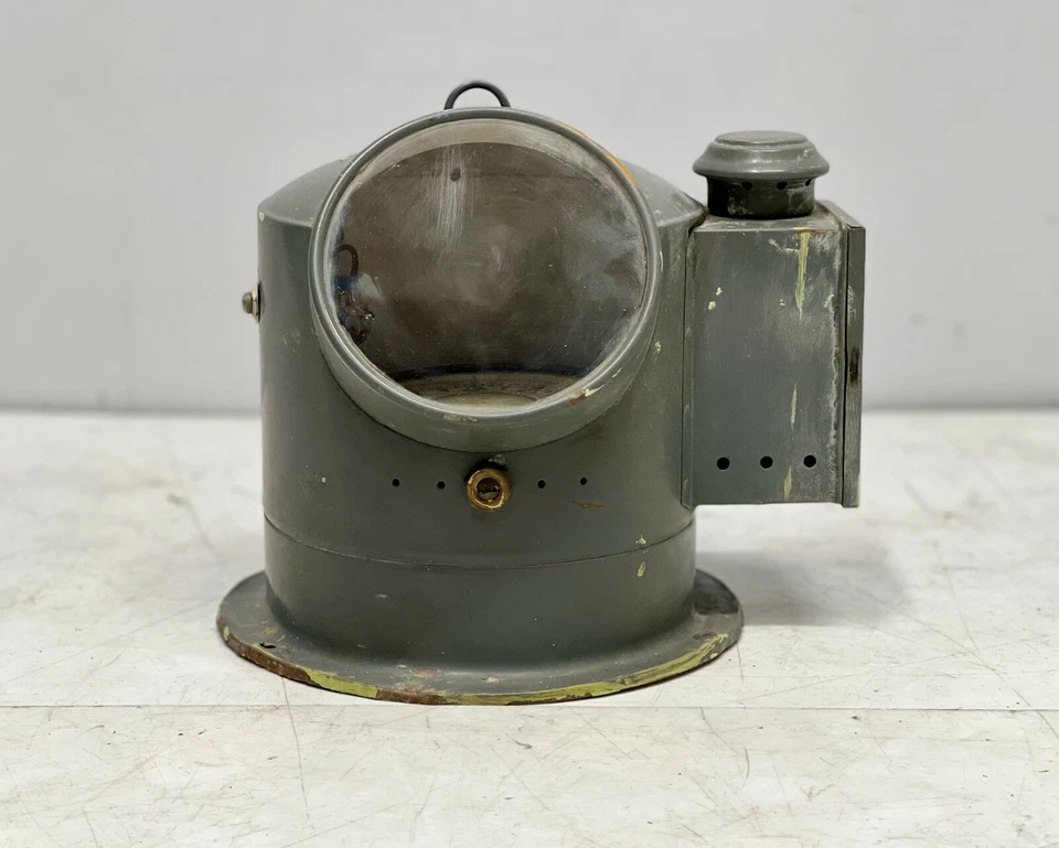 Brújula de barco de aluminio Saura Keiki Seisakusho antigua de Japón - Original marítima Foto 3 de 4