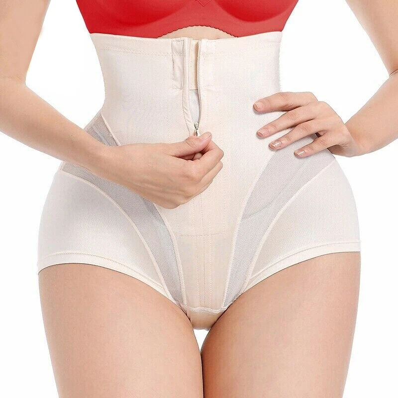 Plus Size High Waist Body Shaper Underwear Tummy Control Girdle