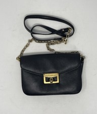 MARC BY MARC JACOBS WOMEN'S PURSE BAG GENUINE LEATHER ENVELOPE CLUTH BLACK 
