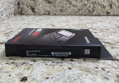 Samsung 980 PRO, 2TB, Internal, M.2 2280 (MZ-V8P2TOB/AM) Solid