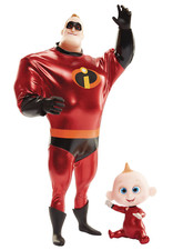 Disney Incredibles 2 Mr Incredible Jack Jack Figure by Jakks Pacific