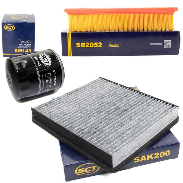 Inspektionspaket Filterset SCT FüR Ford Focus C-Max Focus II 1.8 120 125 145 PS-image