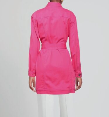 dsquared2 pink mini dress Nylon Mesh Strapless Mini Dress