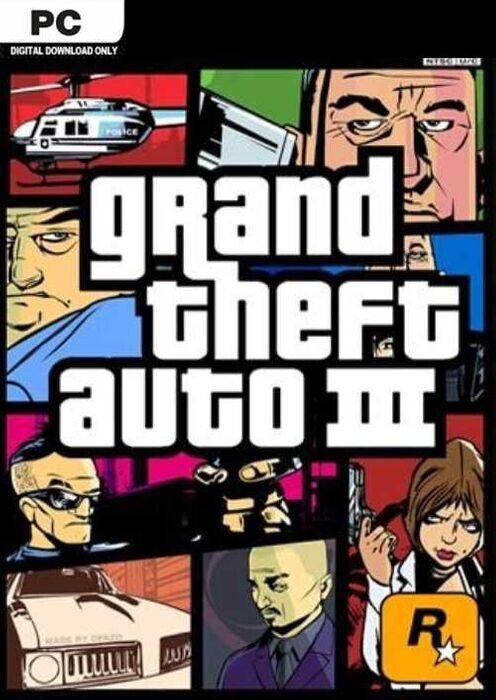 Grand Theft Auto III (PC Steam Key) [ROW]