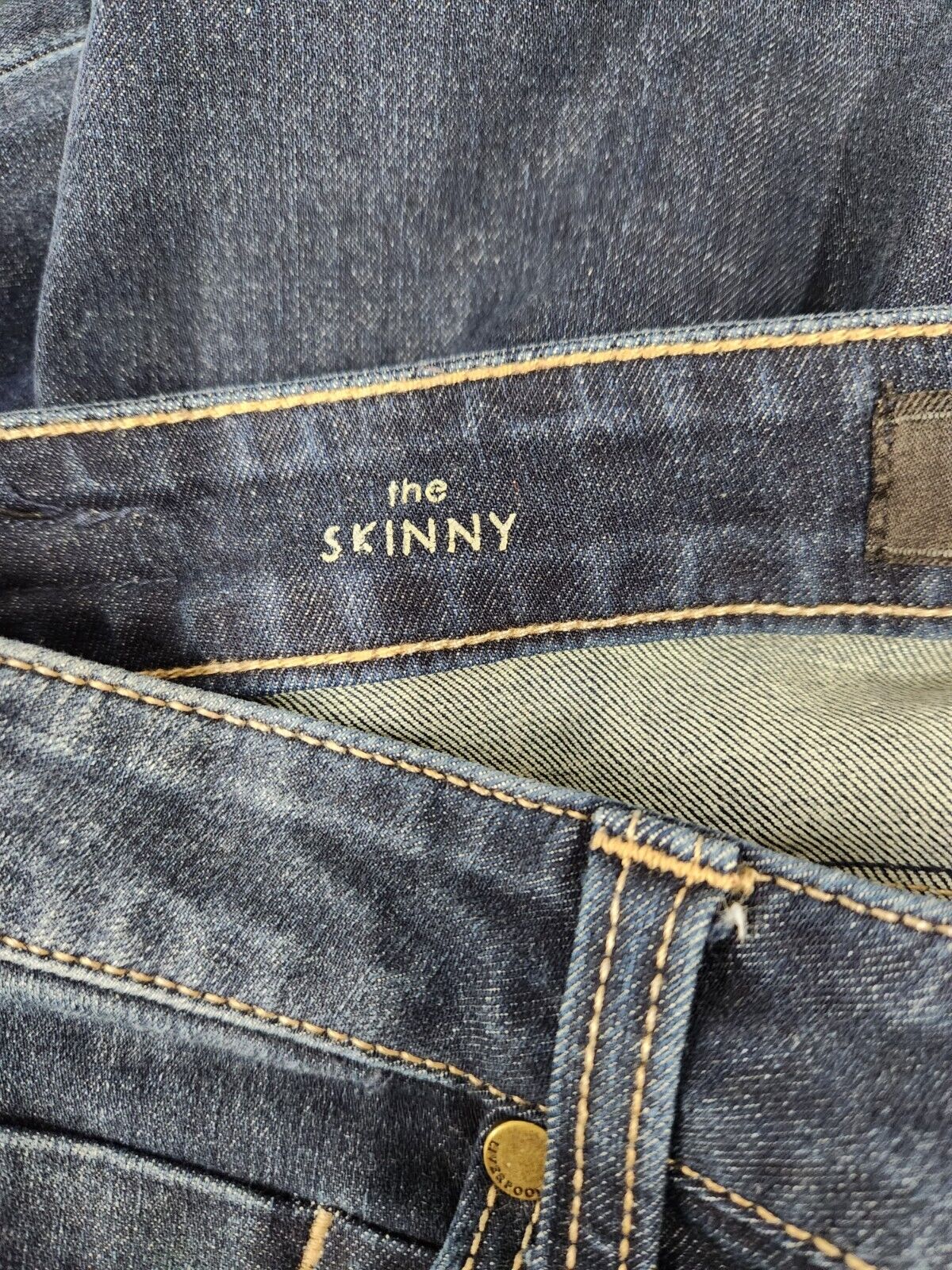 Liverpool The Ankle Skinny Dark Wash Skinny Jeans… - image 3