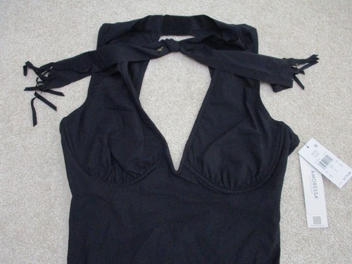 Amoressa Swimwear by Miraclesuit Size 14 Banda Bandolier Sash 1-Pc Underwire - 第 4/10 張圖片