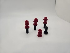 1/50 Scale Fire Hydrant diorama accessory 5 Pack in Red