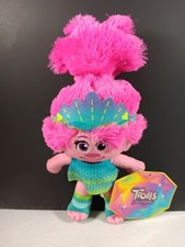 Dream Works Cartoon Trolls Band Together Poppy 8  Plush Stuffed Toy Doll New