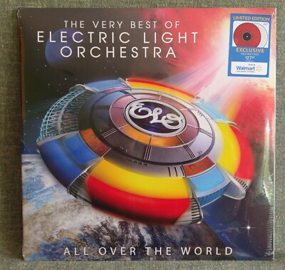 ELECTRIC LIGHT ORCHESTRA Vinyl 2LP Very Best ELO Red White Color