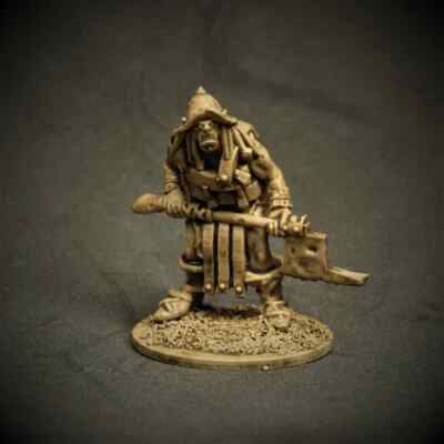 Knucklebones Big Hacker Ork X1 28mm Frostgrave Forbidden Psalm 