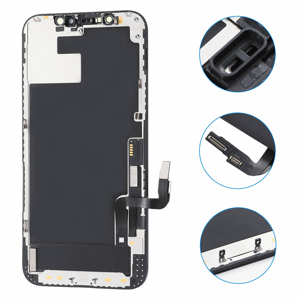 し*ね様 iPhone12 For iPhone 12 TFT LCD Display Touch Screen Digitizer Frame