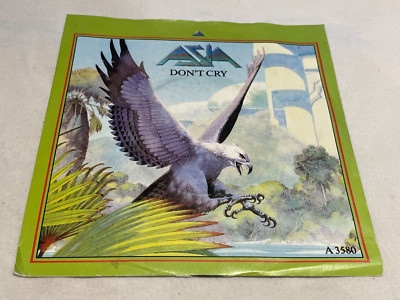 Asia - Don't Cry - True Colors - Vinyl Record 7'' Single - 1983 CBS - A 3580