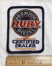 Ruby Premium Diesel Certified Dealer Embroidered Patch