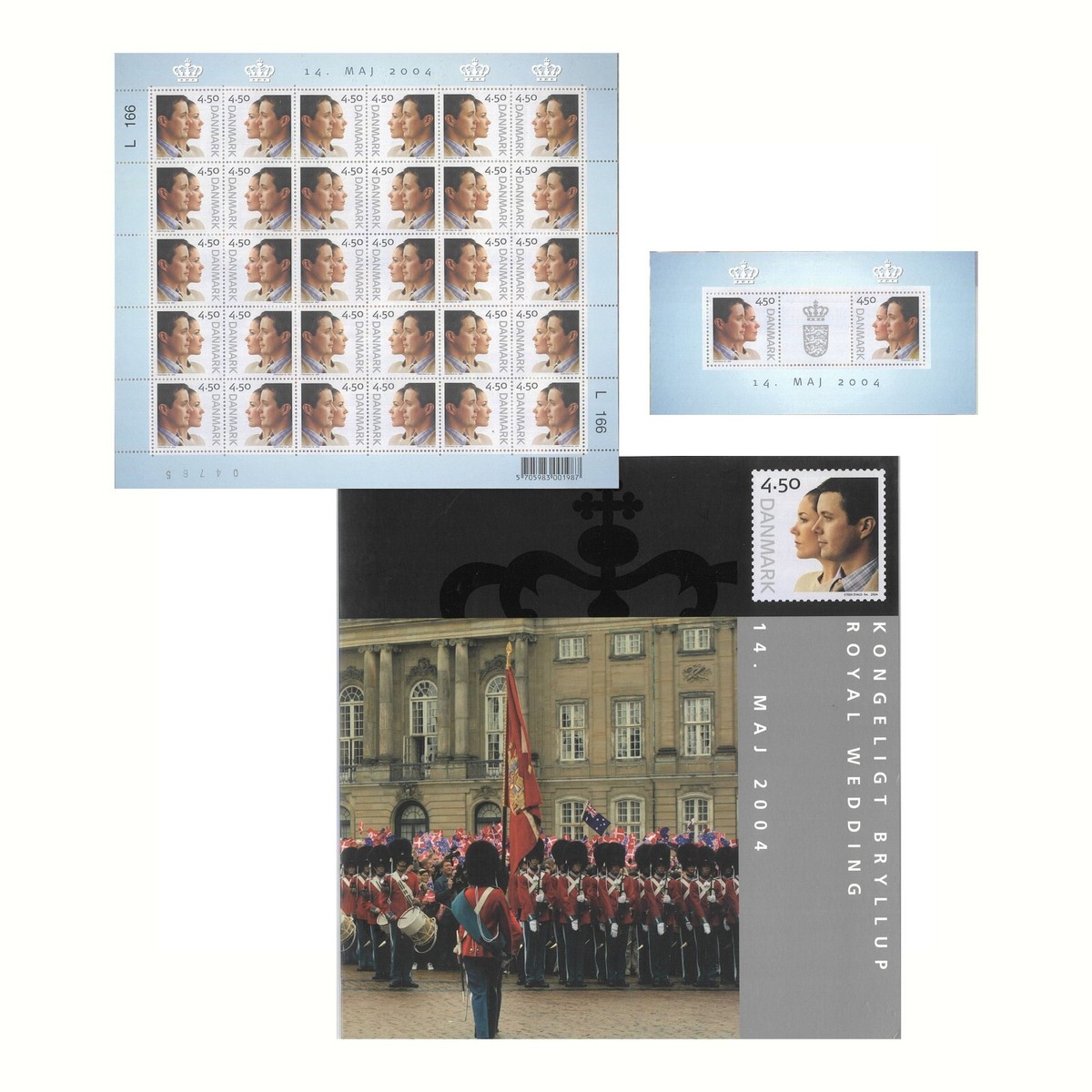 Denmark 2004 Royal Wedding of Crown Prince Frederik Mary