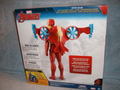 Iron Man with Hover Pack Titan Hero Series Marvel Avengers Hasbro New - Picture 2 of 2