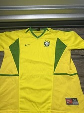 Nike Brasil Vintage Soccer Jersey Size M Mens