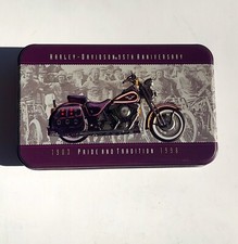 Harley Davidson 95th Anniversary Collectible Playing Cards and Tin, 1903-1998