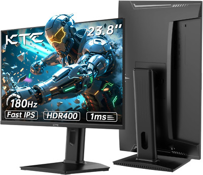Gaming Monitor 24'' Curved FHD 1Ms 180Hz FreeSync G-Sync HDR VESA PC PS5