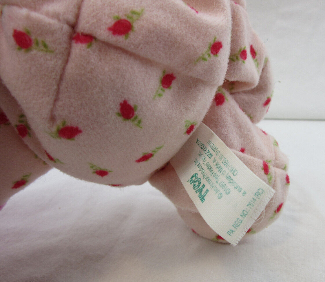 TYCO BABY NATASHA * 1997 Sesame Street Beans * Beanie - 8" Tall