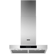 Cooker Hood Zanussi ZFT516X 600mm Wide T Box Chimney Hood Stainless Steel