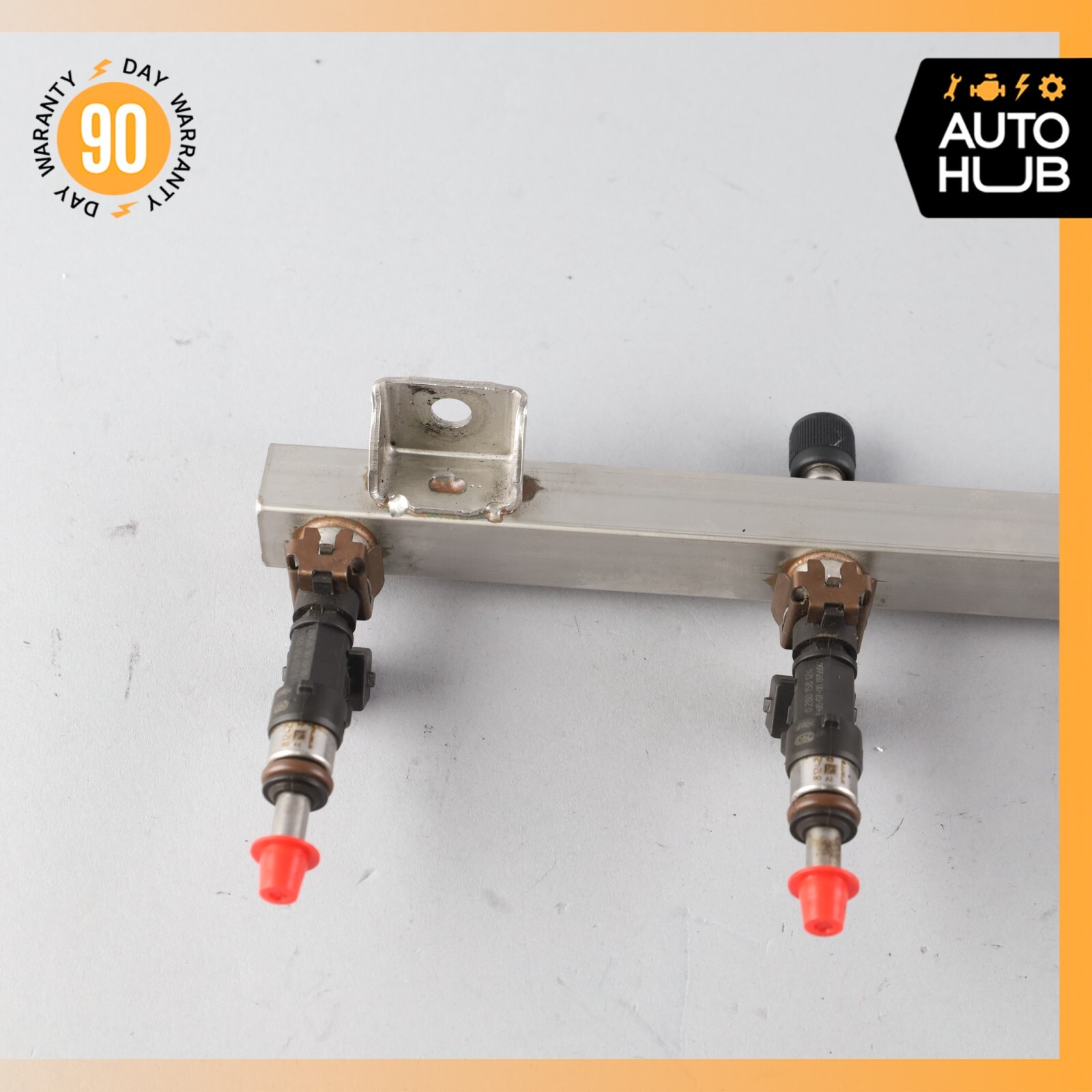 Maserati Quattroporte Fuel Injection Rail Line w/ Injectors Left Side OEM 50k