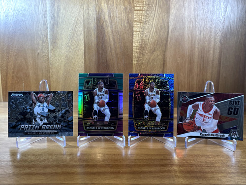 Russell Westbrook [Green Shimmer Prizm] #54 2021 Panini Prizm Draft Picks card