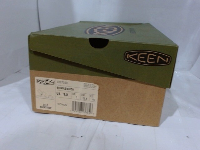 Usato Buono_KEEN Donna Elle Backstrap Casual Platform Ope_Brindle Bietulla_TG.9 5