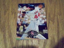 CHILI DAVIS  VIRTUAL REALITY TOPPS STADIUM CLUB 1995  BASEBALL CARD # 69
