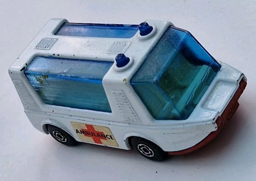 Matchbox Superfast 1971 Stretcha Fetcha Ambulance, ohne Verpackung, guter Zustand