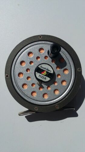 Vintage South Bend Fly Fishing Reel Model 1122A With #4 Floating Line - Picture 2 of 7