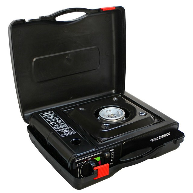Gourmet Chef Portable Single Butane Gas Stove Camping Patio Tabletop